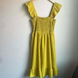Yellow dress